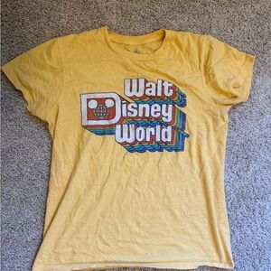 Disney Yellow Graphic Tee